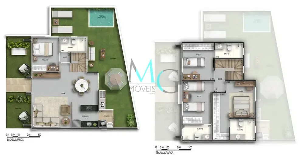 Casa, 2 quartos, 96 m² - Foto 27