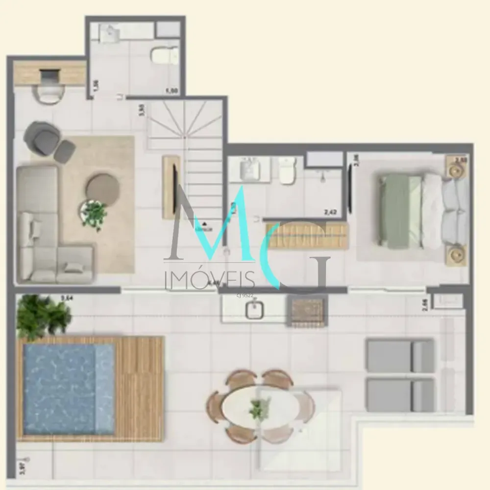 Cobertura, 4 quartos, 263 m² - Foto 71