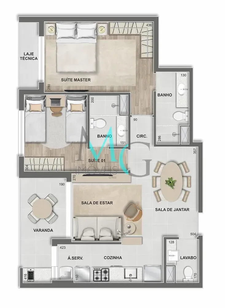 Cobertura, 3 quartos, 181 m² - Foto 68