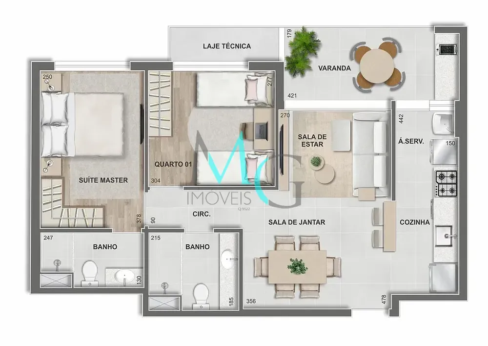 Cobertura, 3 quartos, 181 m² - Foto 64