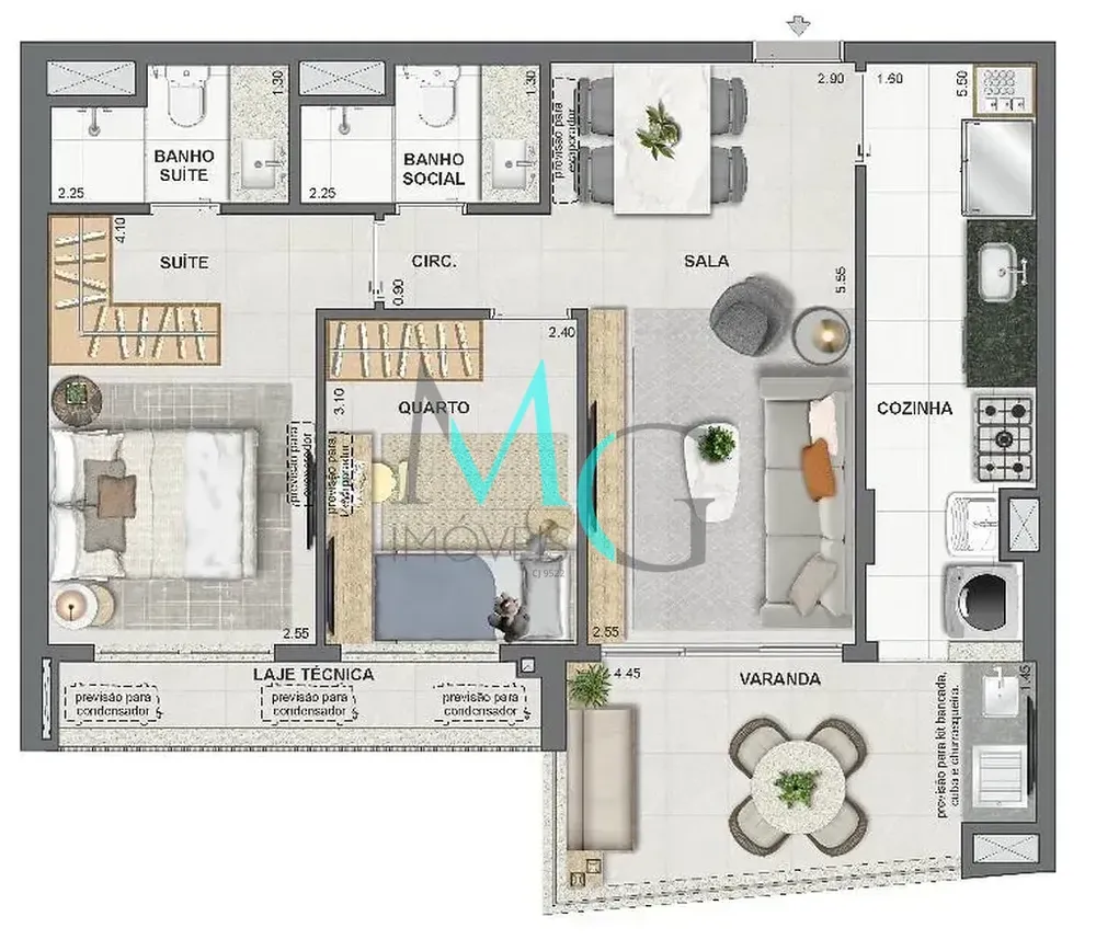 Apartamento, 4 quartos, 131 m² - Foto 40