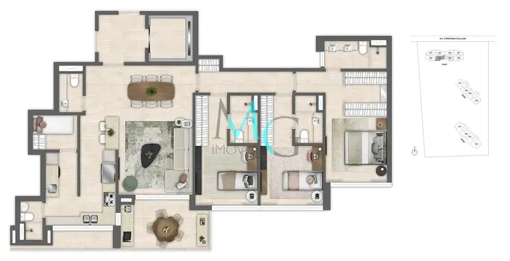Cobertura, 4 quartos, 376 m² - Foto 107