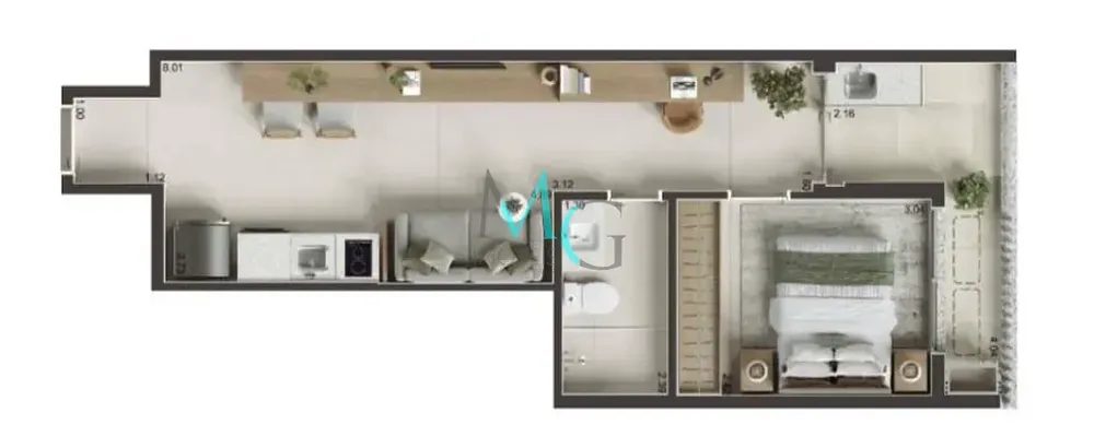 Apartamento, 2 quartos, 85 m² - Foto 63