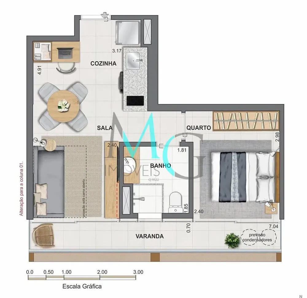 Apartamento, 2 quartos, 104 m² - Foto 21