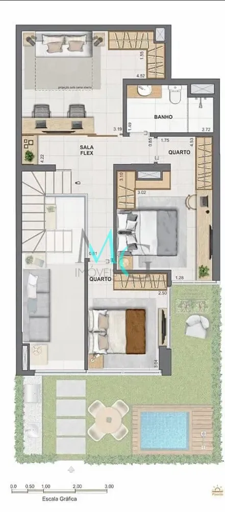 Apartamento, 2 quartos, 104 m² - Foto 53