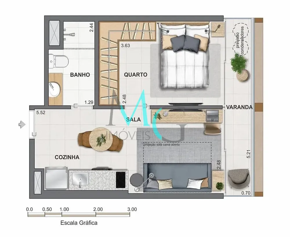 Apartamento, 2 quartos, 104 m² - Foto 20