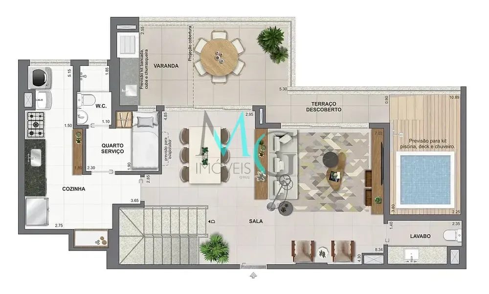 Apartamento, 3 quartos, 95 m² - Foto 58