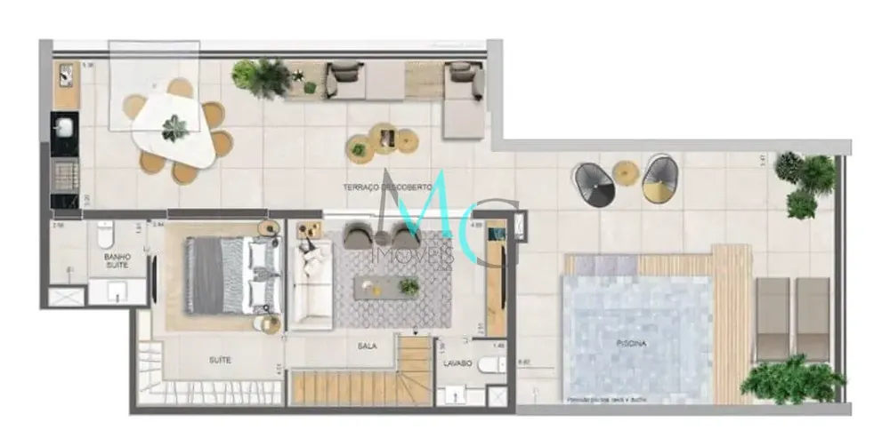 Cobertura, 3 quartos, 238 m² - Foto 15