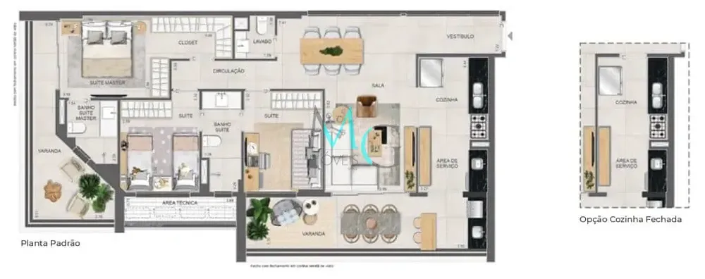 Cobertura, 3 quartos, 238 m² - Foto 13