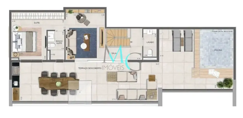 Cobertura, 3 quartos, 238 m² - Foto 14