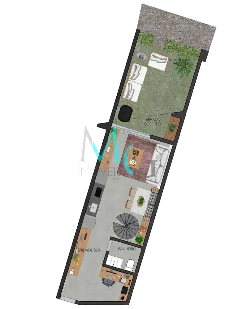 Apartamento, 1 quarto, 52 m² - Foto 89