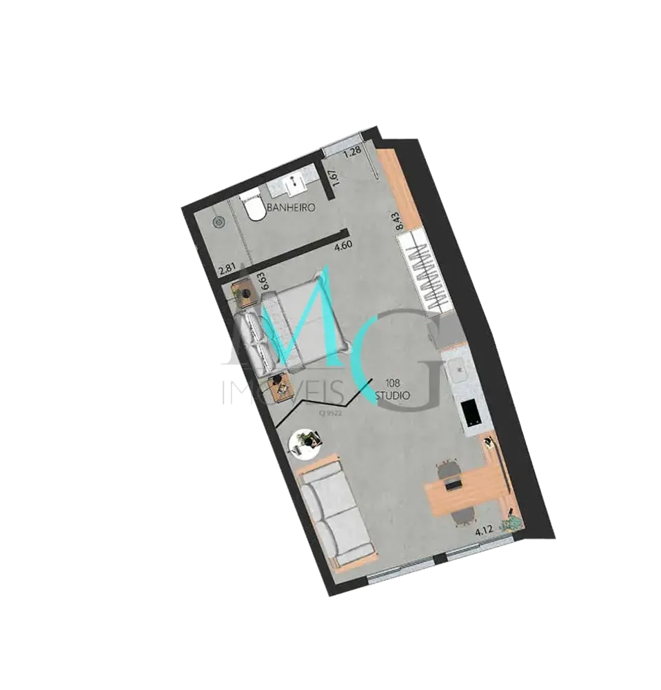 Apartamento, 1 quarto, 52 m² - Foto 76