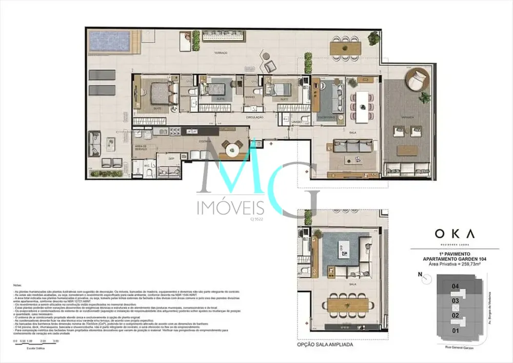 Apartamento, 3 quartos, 232 m² - Foto 33