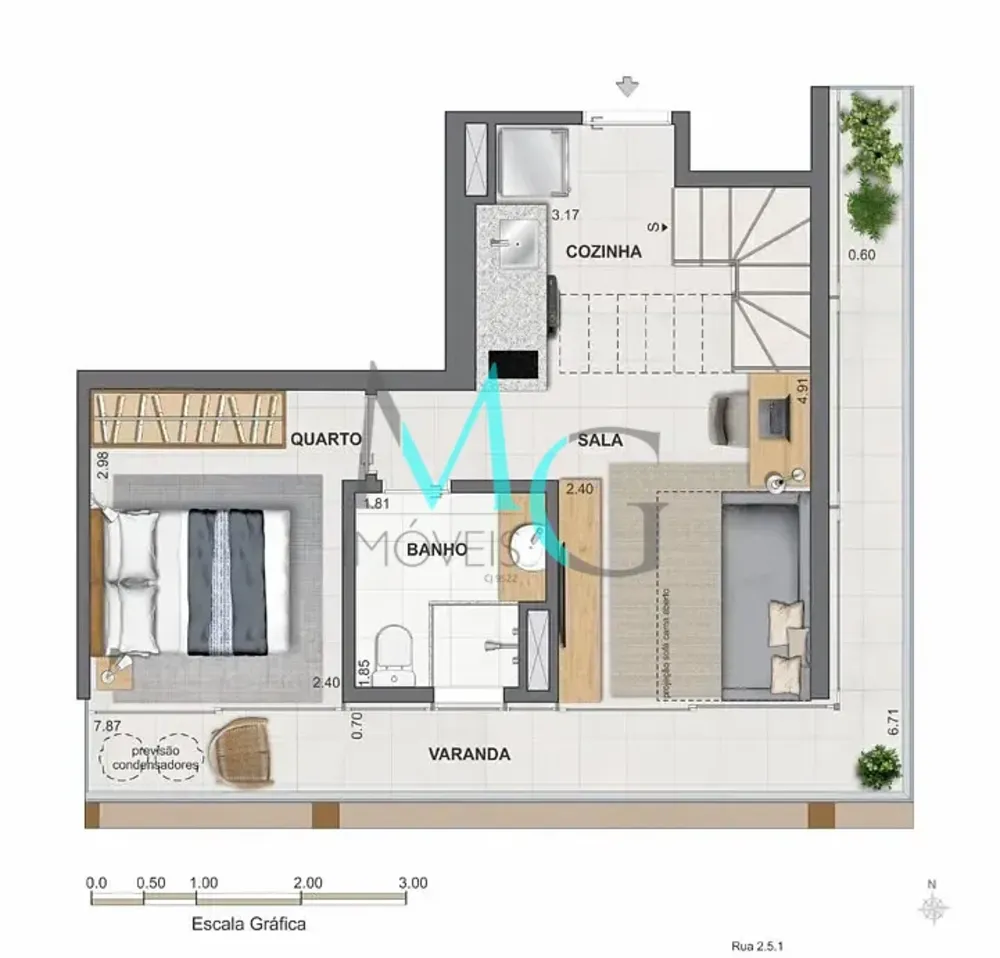 Apartamento, 2 quartos, 81 m² - Foto 42