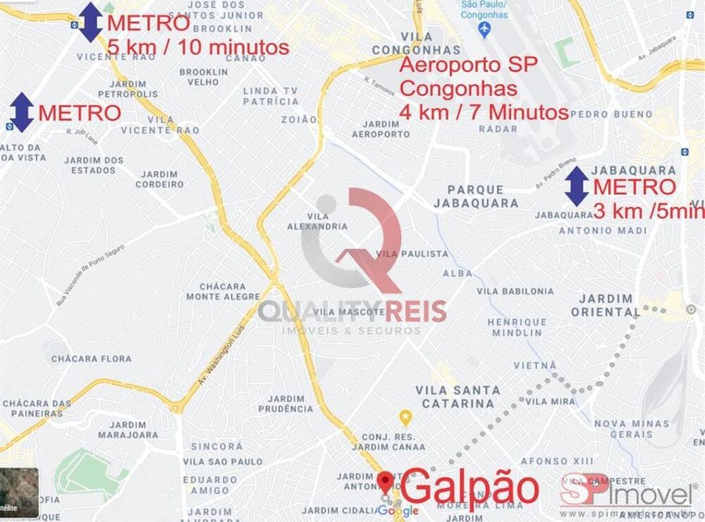 Depósito-Galpão, 440 m² - Foto 2