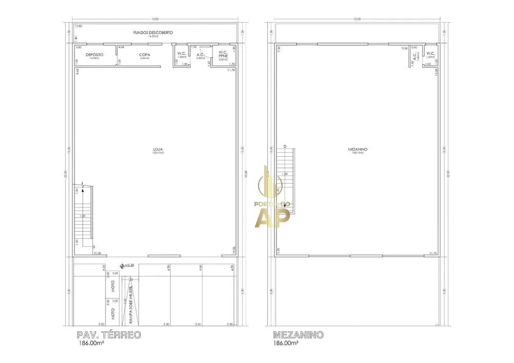 Depósito-Galpão, 324 m² - Foto 2