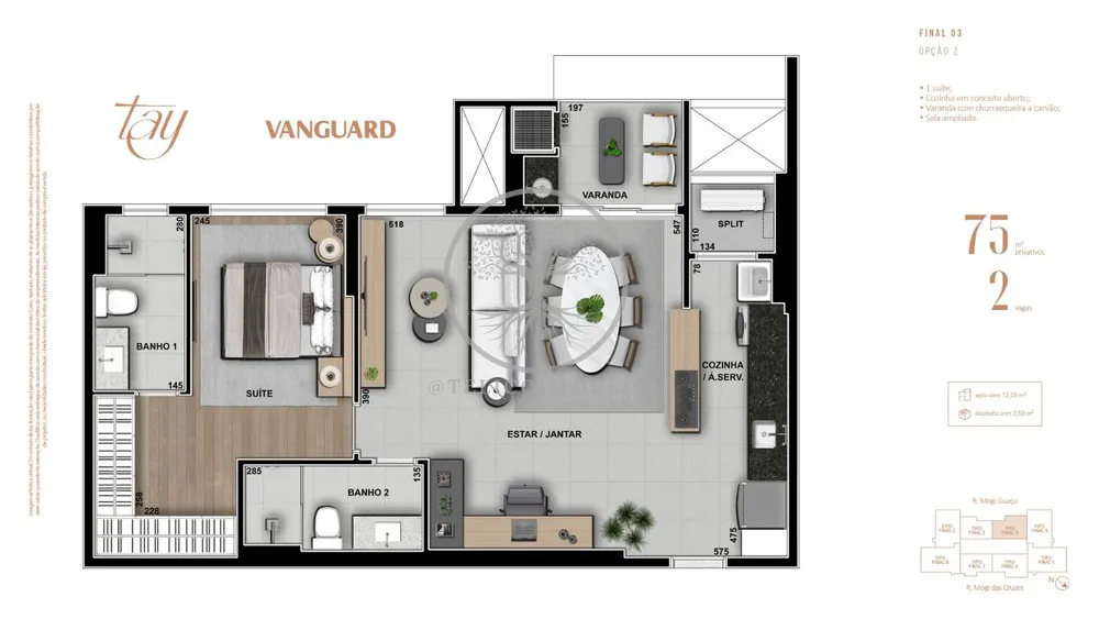 Apartamento, 2 quartos, 105 m² - Foto 31