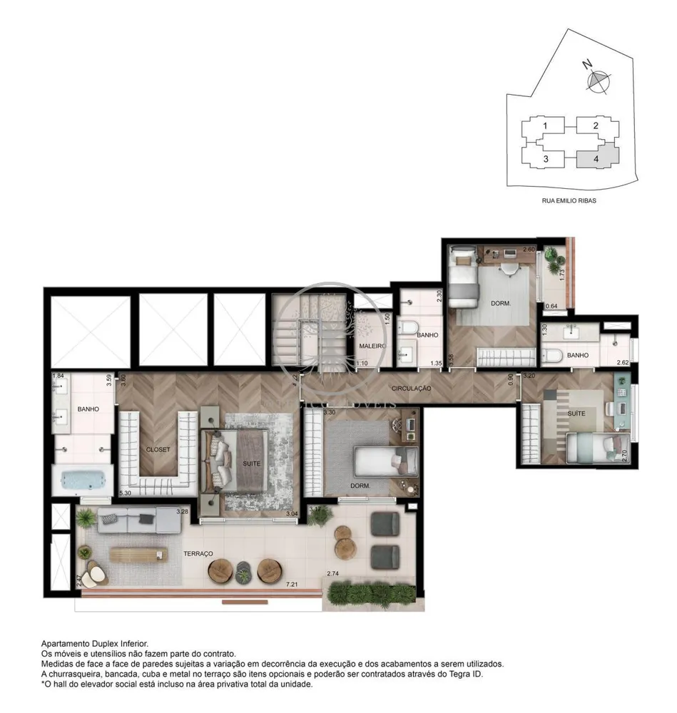 Apartamento, 4 quartos, 157 m² - Foto 11