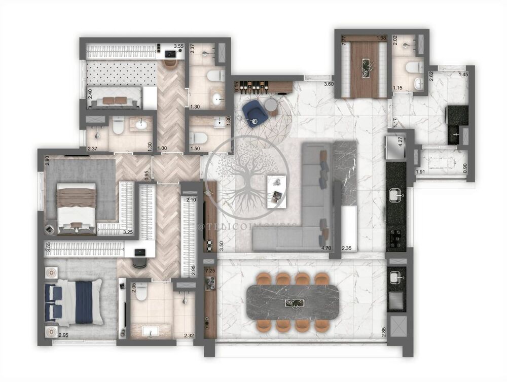 Apartamento, 145 m² - Foto 4