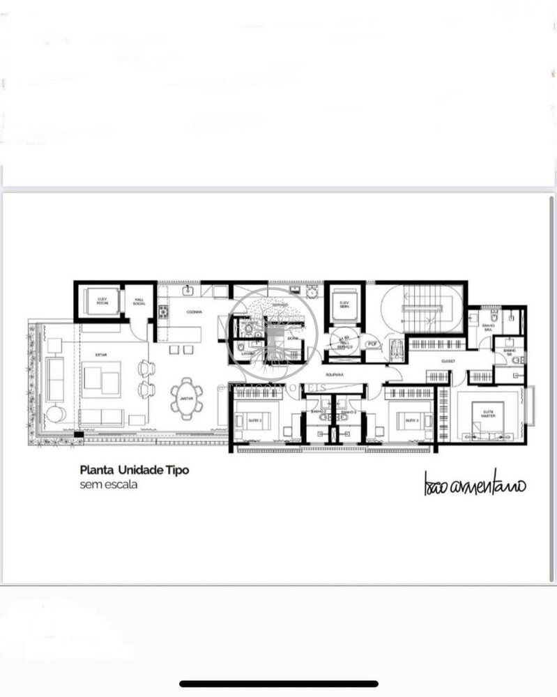 Apartamento, 3 quartos, 189 m² - Foto 1