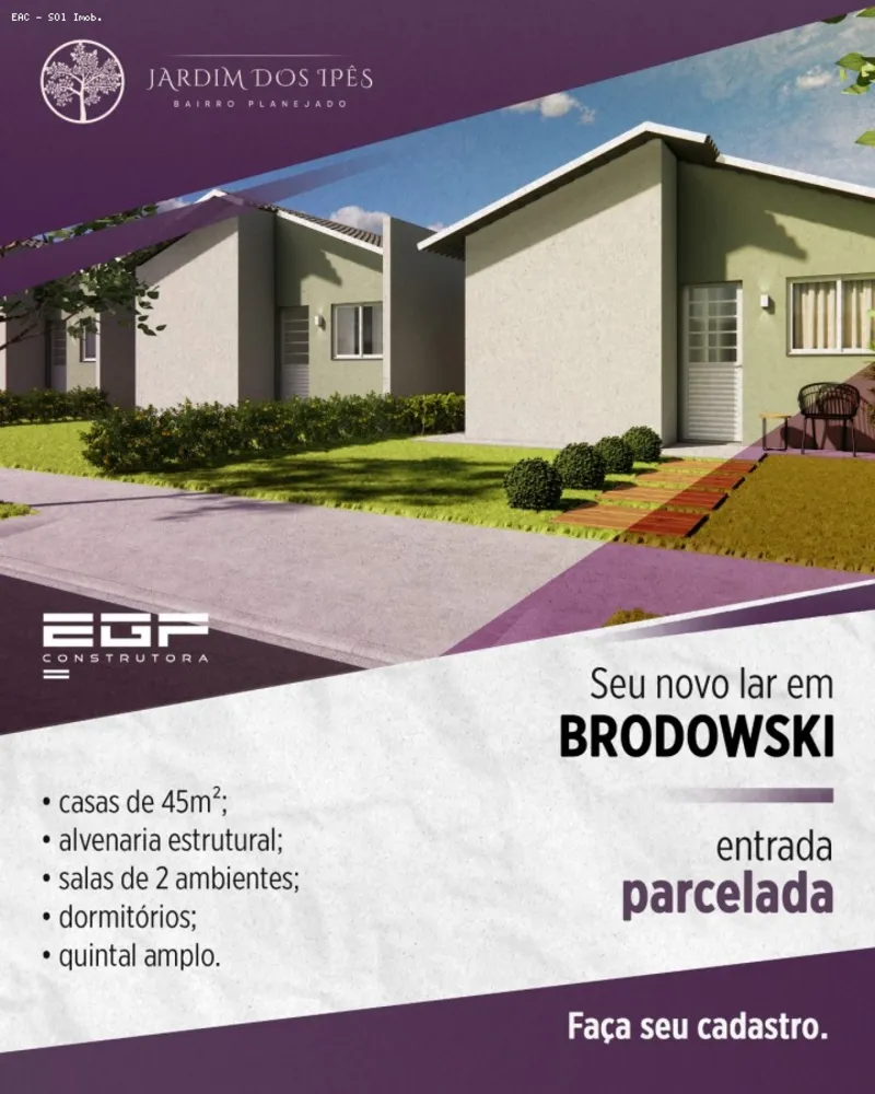 Casa, 2 quartos, 45 m² - Foto 3