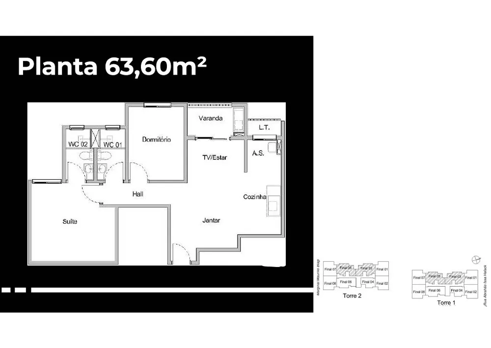 Apartamento, 2 quartos, 63 m² - Foto 6