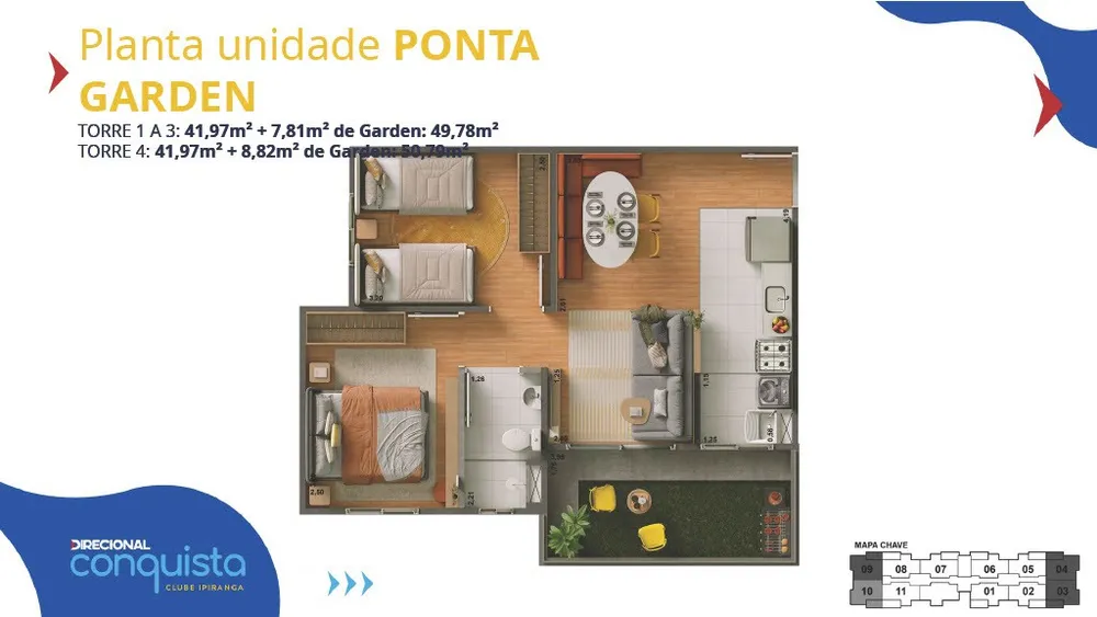 Apartamento, 2 quartos, 42 m² - Foto 4
