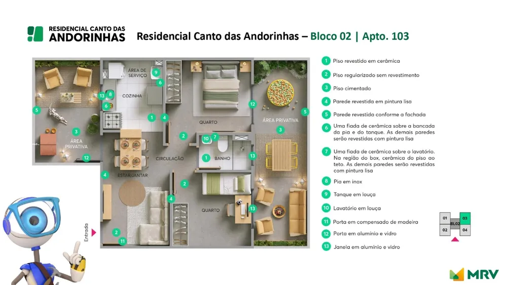 Apartamento, 2 quartos, 47 m² - Foto 8