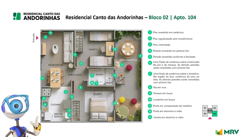 Apartamento, 2 quartos, 47 m² - Foto 5