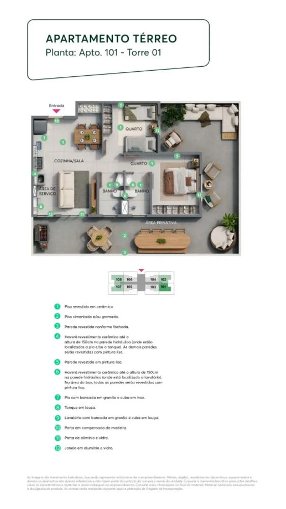 Apartamento, 2 quartos, 48 m² - Foto 14