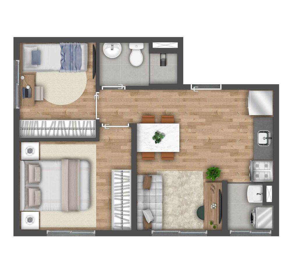 Apartamento, 1 quarto, 26 m² - Foto 7