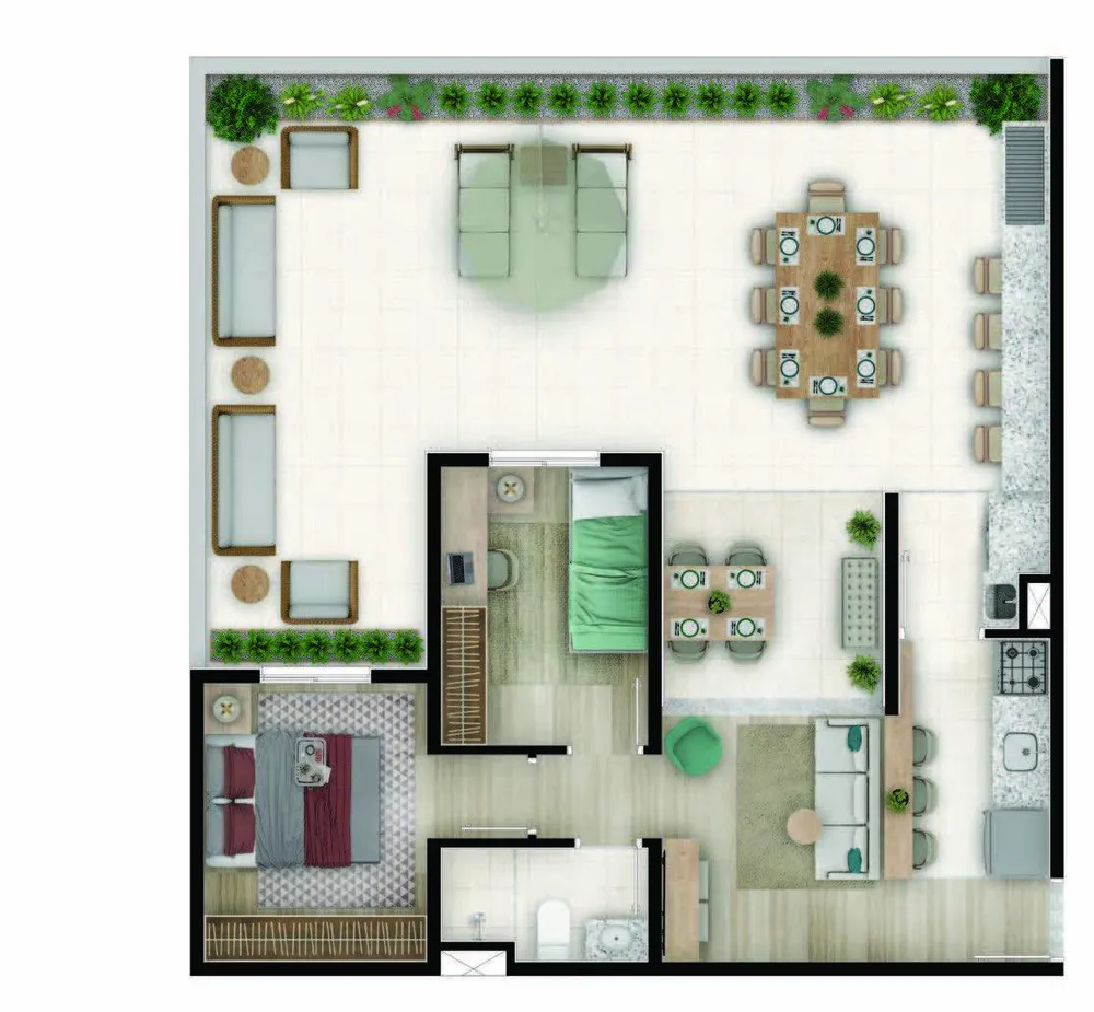 Apartamento, 2 quartos, 48 m² - Foto 13