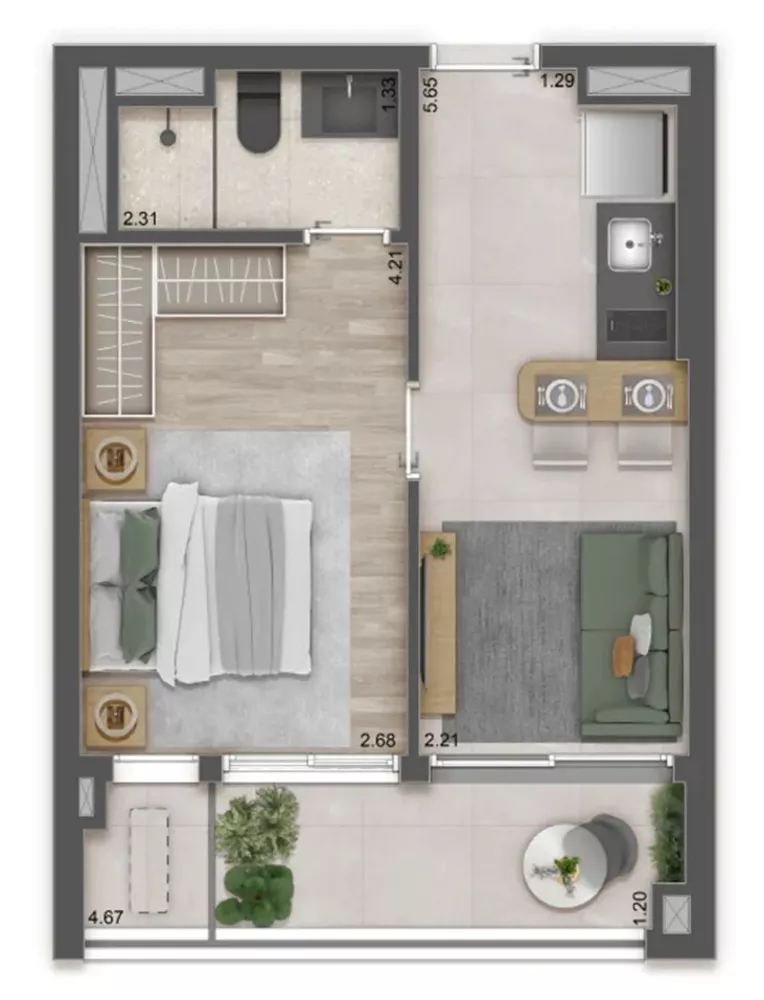 Apartamento, 3 quartos, 85 m² - Foto 2