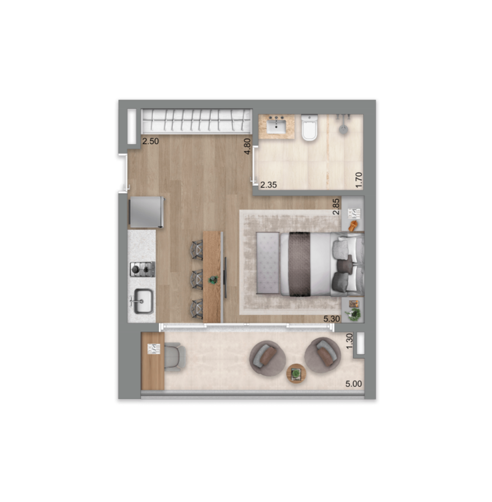 Apartamento, 3 quartos, 84 m² - Foto 11