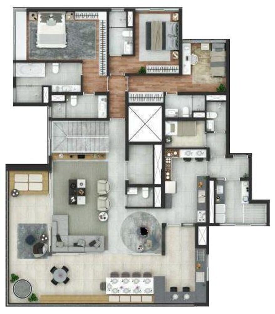 Apartamento, 4 quartos, 230 m² - Foto 7