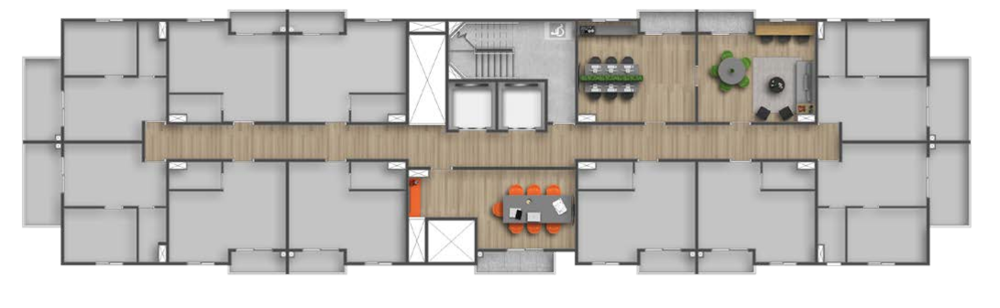Apartamento, 1 quarto, 31 m² - Foto 2