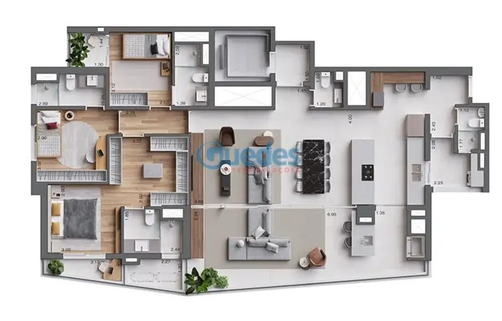 Apartamento, 1 quarto, 26 m² - Foto 7