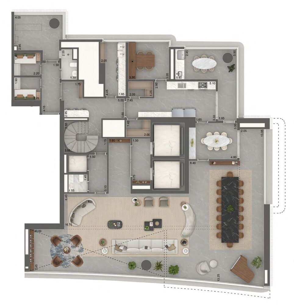 Casa, 4 quartos, 705 m² - Foto 7