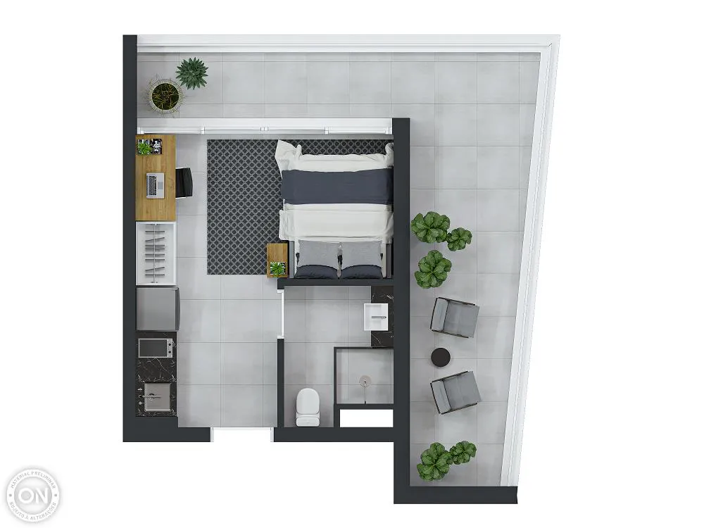 Apartamento, 1 quarto, 23 m² - Foto 7