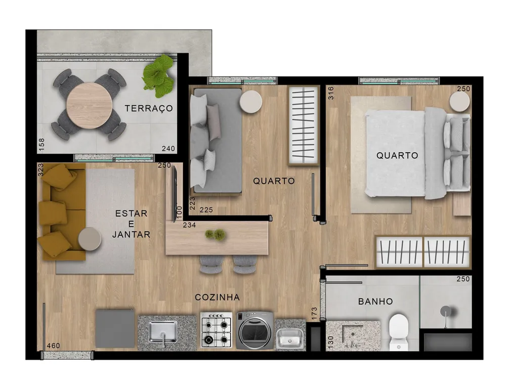 Apartamento, 2 quartos, 50 m² - Foto 10