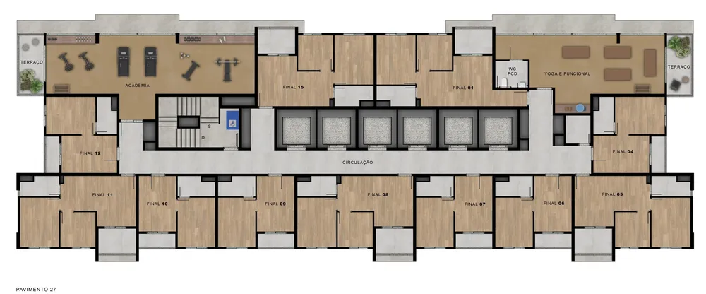 Apartamento, 2 quartos, 50 m² - Foto 1