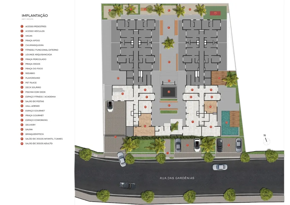 Apartamento, 2 quartos, 45 m² - Foto 2
