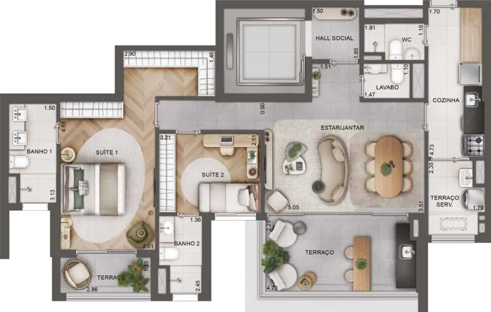 Casa, 3 quartos, 262 m² - Foto 7