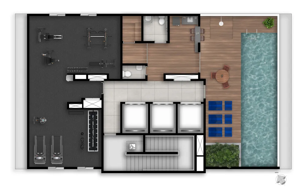 Apartamento, 2 quartos, 37 m² - Foto 3