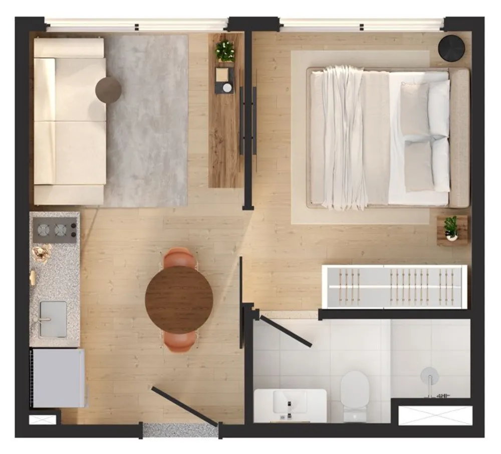 Cobertura, 2 quartos, 75 m² - Foto 2