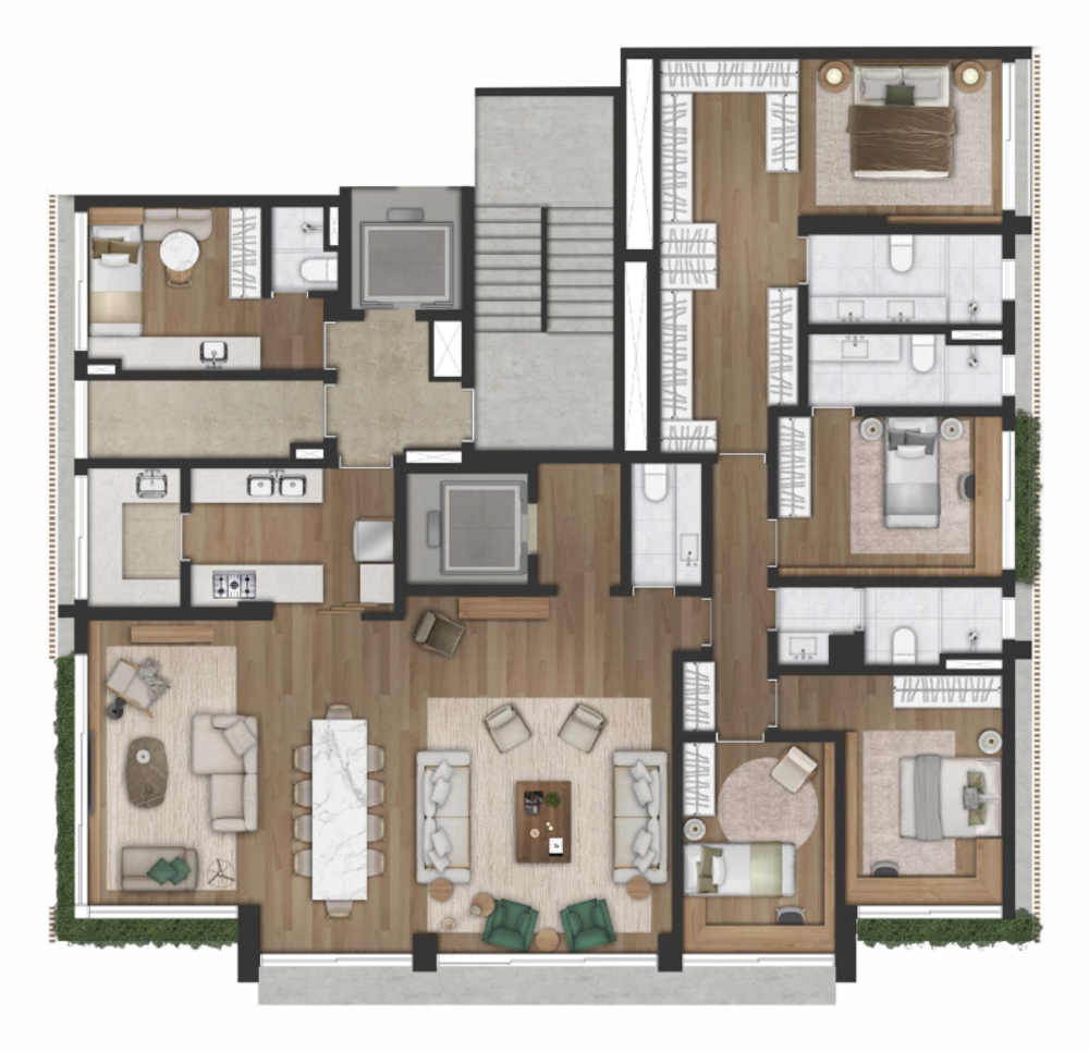 Apartamento, 4 quartos, 225 m² - Foto 5