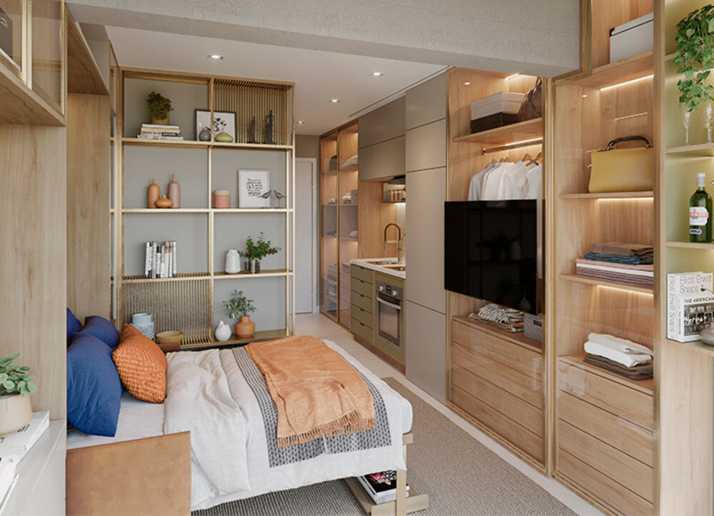Apartamento, 1 quarto, 33 m² - Foto 5