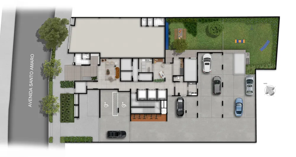 Apartamento, 1 quarto, 29 m² - Foto 1