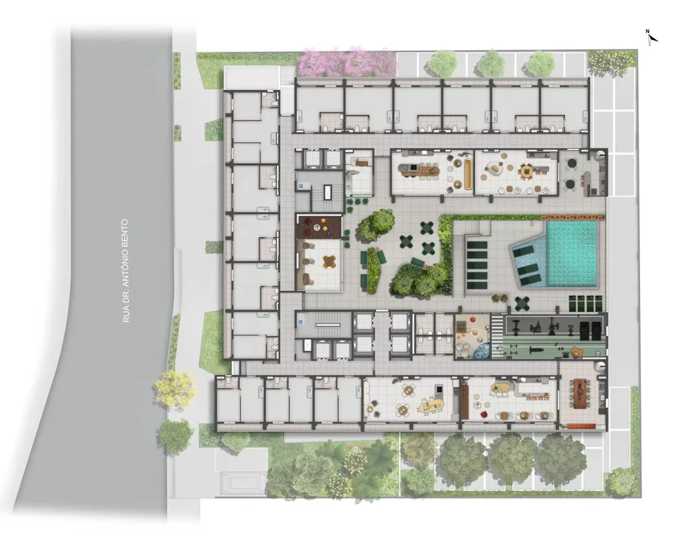 Apartamento, 2 quartos, 44 m² - Foto 3