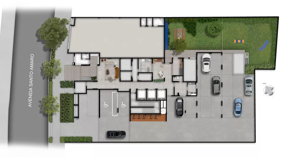 Apartamento, 2 quartos, 37 m² - Foto 1